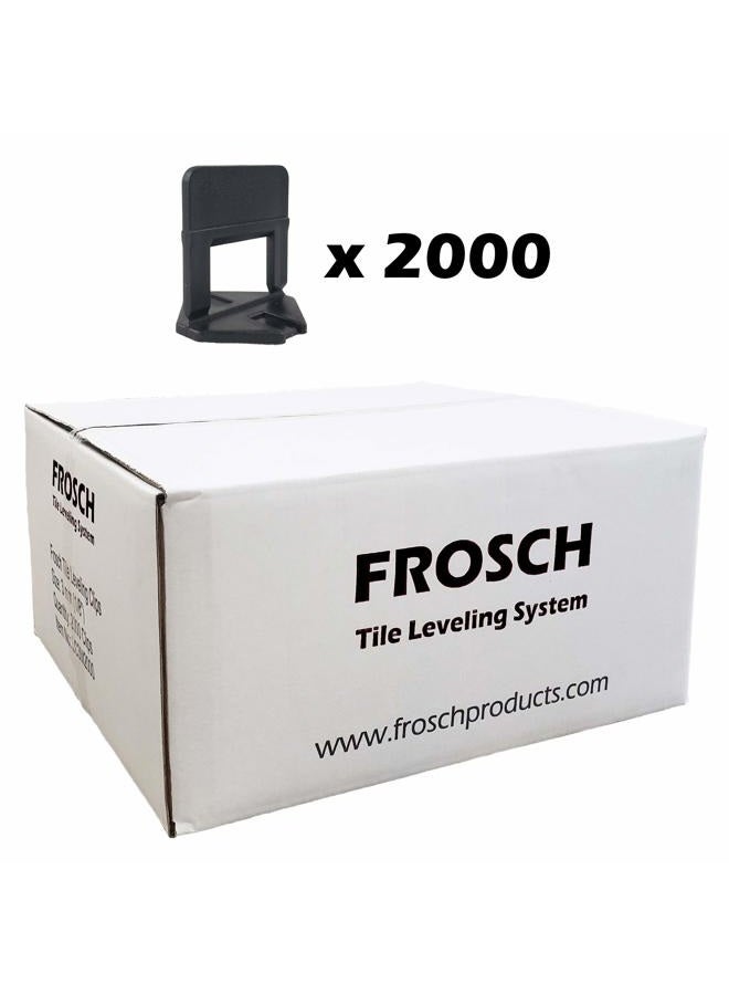 Frosch Tile Leveling System - 1/8" (3mm) Clips, 2000-Pack - Image 2