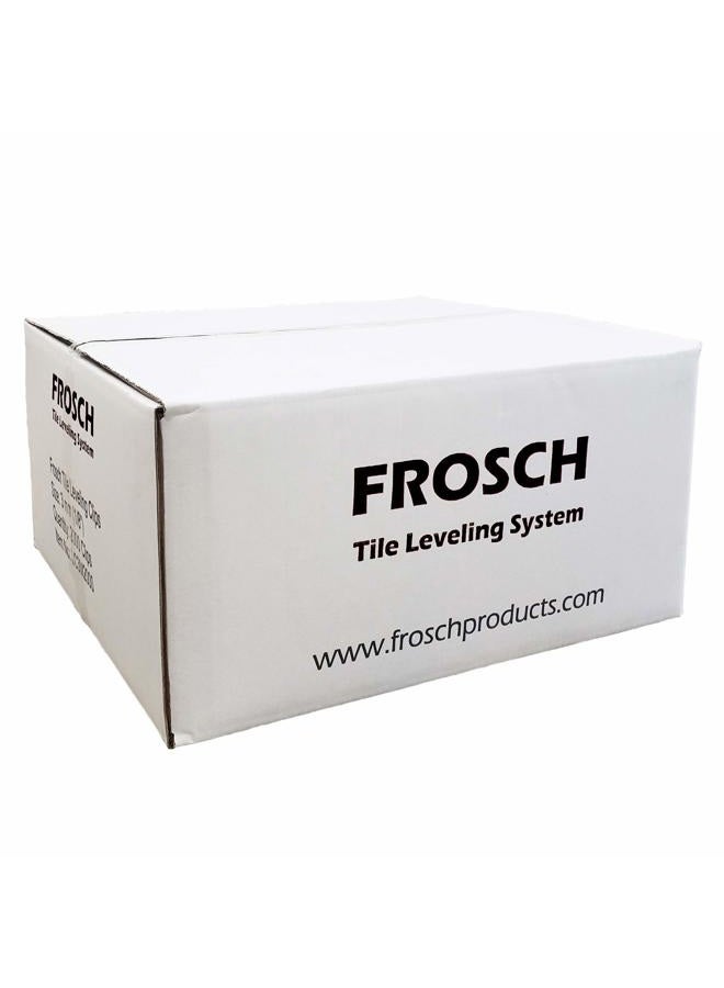 Frosch Tile Leveling System - 1/8" (3mm) Clips, 2000-Pack - Image 1