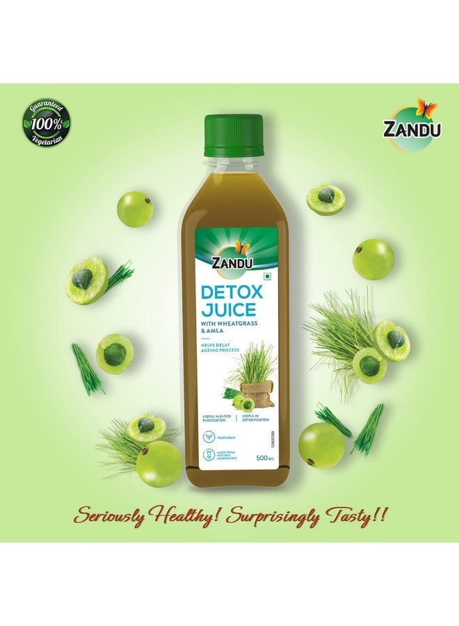 زاندو عصير زاندو للتخلص من السموم 500 مل | غني بفيتامين سي، يساعد على إزالة السموم من الجسم وتنقية الدم | 100% أيورفيدي وطبيعي - Image 2