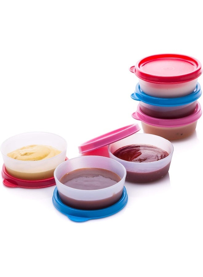 Signoraware SIGNORA WARE Condiment Containers with Lids - 6 pk. 2.3 oz. - Image 1