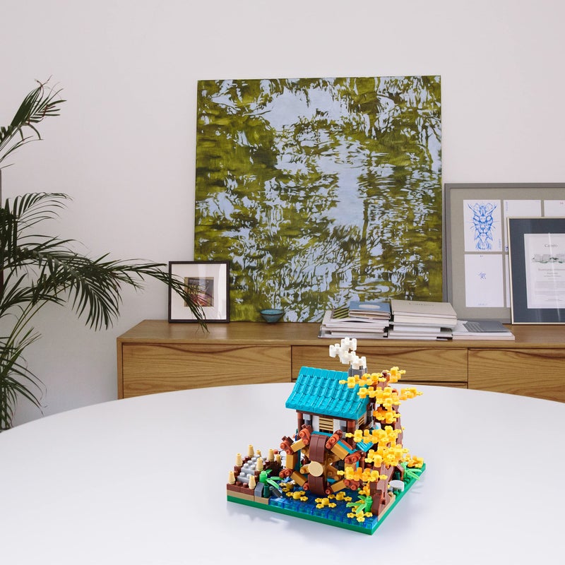 JXRLMB Autumn Architecture Flower Treehouse Micro Blocks Building Sets for Adults Tree and Plants Mini Bricks Modle Kit Creative DIY Gift - Image 4