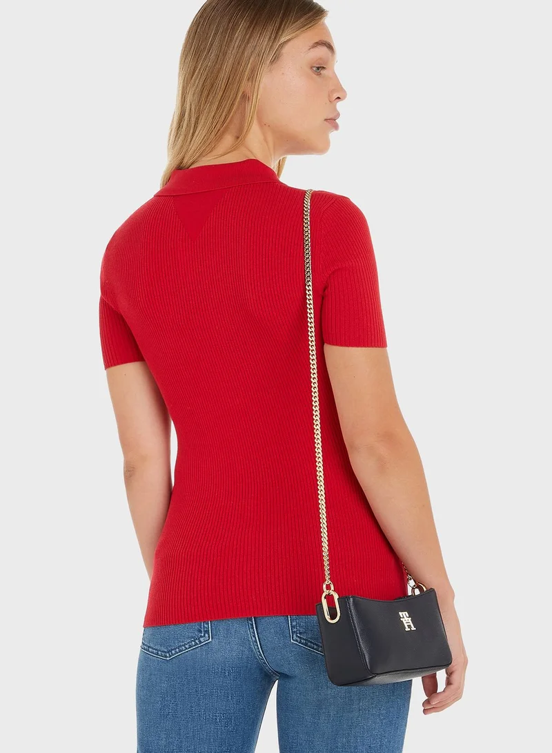 TOMMY HILFIGER Timeless Chain Crossbody Bag