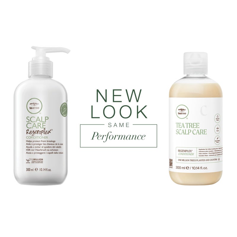Tea Tree Scalp Care Regeniplex Conditioner, Thickens + Strengthens, For Thinning Hair, 10.14 fl. oz. - Image 2