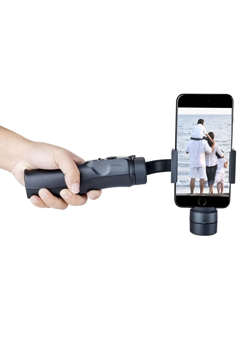 Generic - Gimble Stabilizer 3 Axis for Smartphone for iPhone Mobile Isteady Gimbal for Android with Face Object Tracking Motion Time Lapse for Vlog Video - Image 1