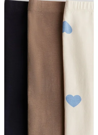 H&M 3-pack jersey leggings