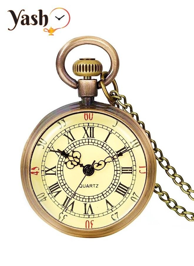 YASH - Yash Romanian Style Quartz Pocket Watches Collection - Image 1