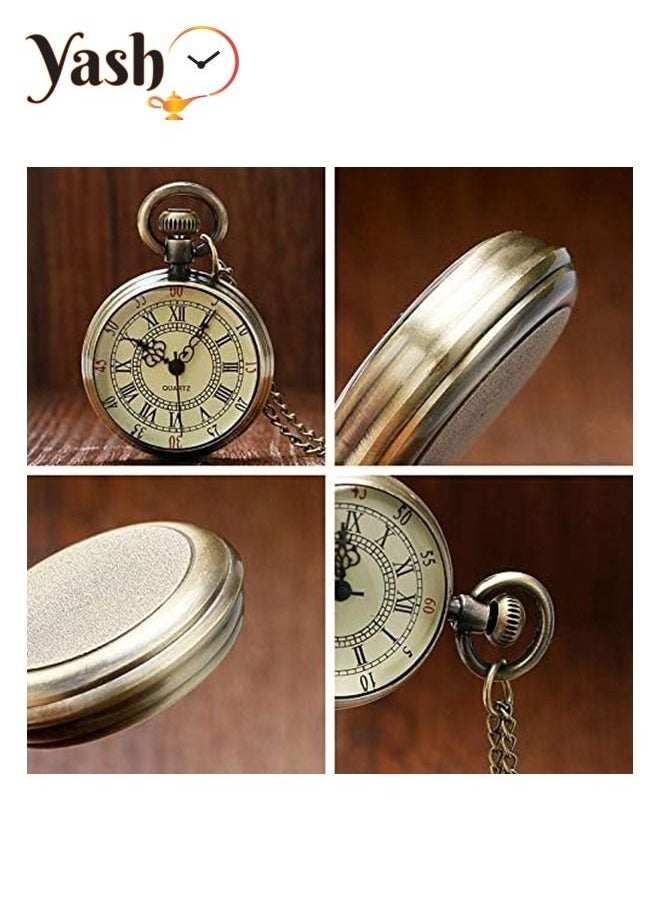 YASH - Yash Romanian Style Quartz Pocket Watches Collection - Image 1