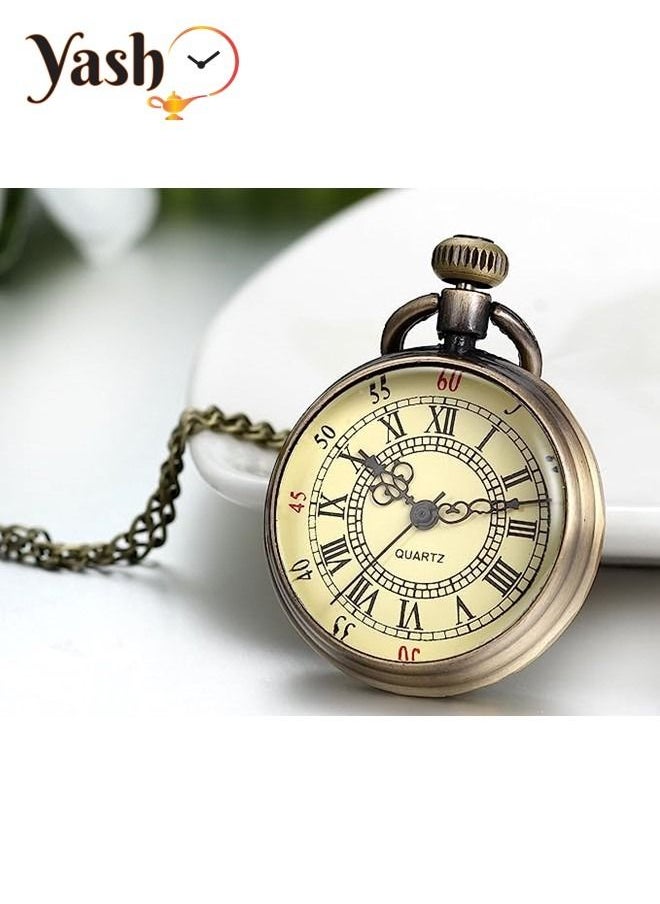 YASH - Yash Romanian Style Quartz Pocket Watches Collection - Image 1