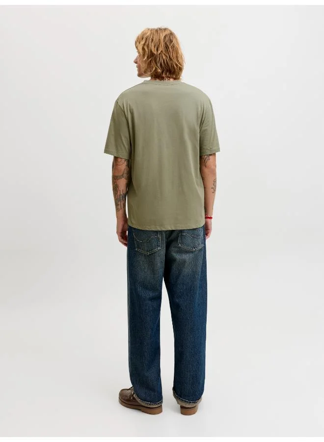 JACK & JONES Graphic Crew Neck Regular Fit T-Shirt