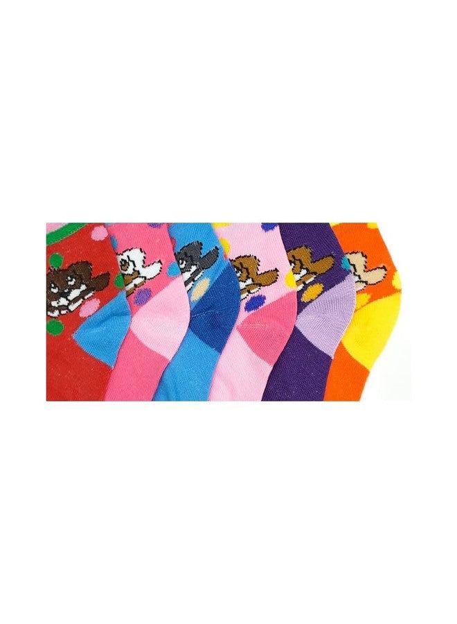 Sio Boy's and Girl's Cotton Woollen Socks (Multicolour, 2-3 Years) Pack of 4 - Image 4