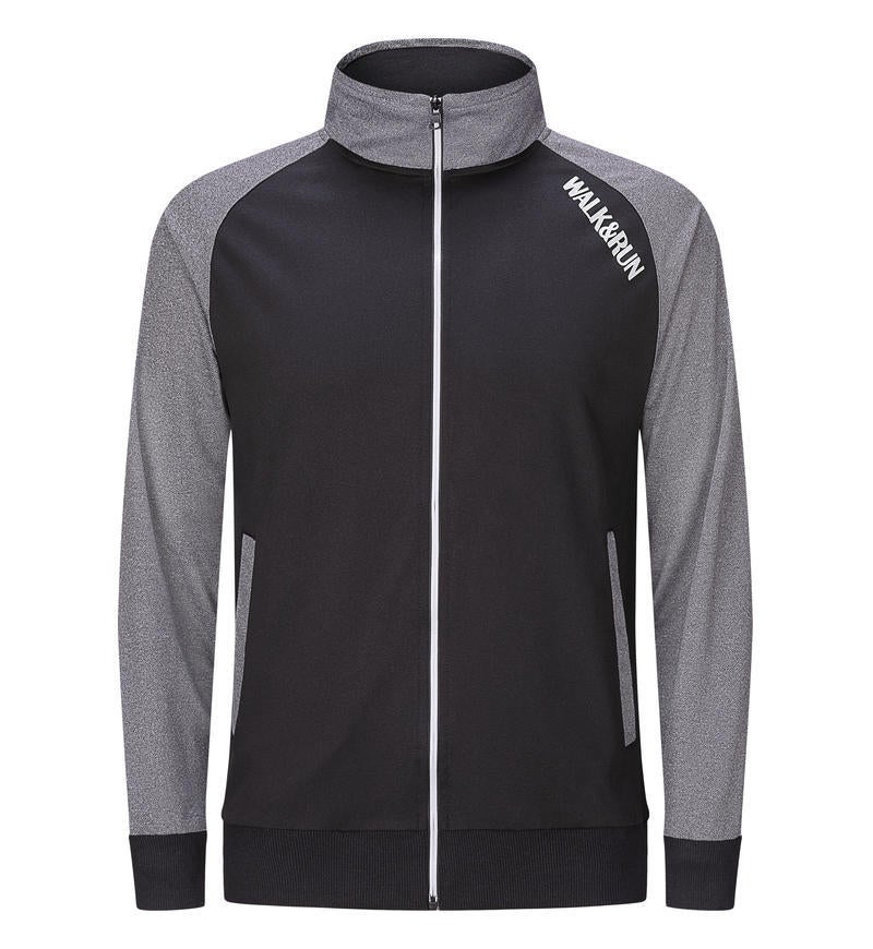 European Size Loose Version Waterproof Zipper Stand Collar Sports Leisure Coat Running Basketball Football Opening Ceremony Training Suit
