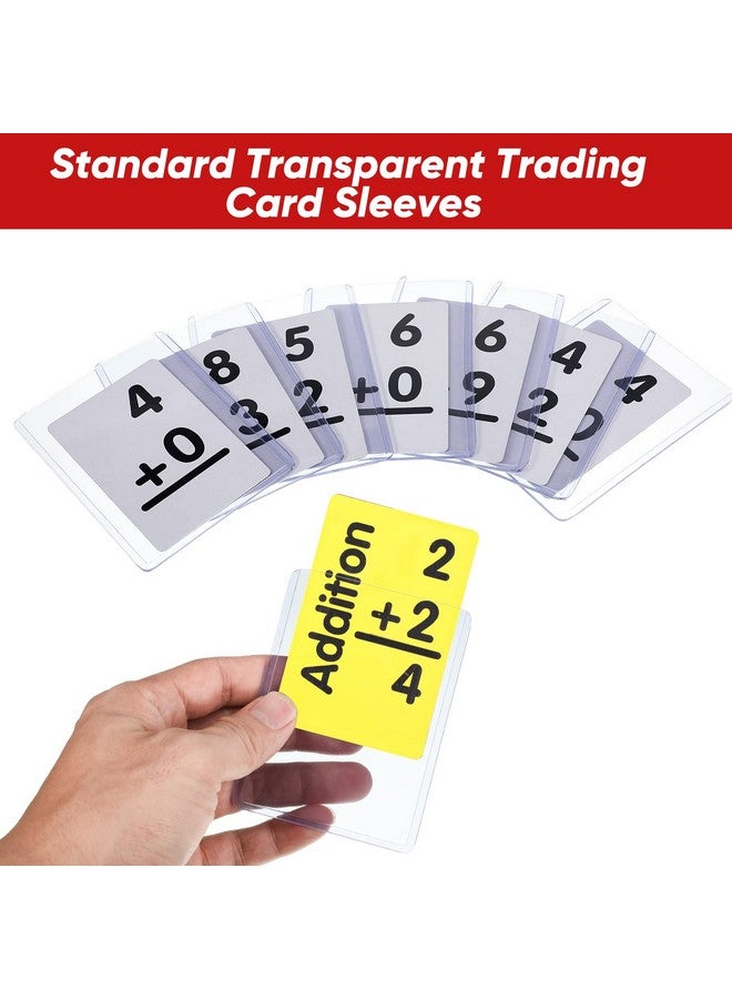 Chinco 400 Pieces Card Sleeve Hard Plastic Card Protector Holder for Trading, Baseball, Football, Sport, Photo, 3 x 4 Inches (Clear) - Image 5