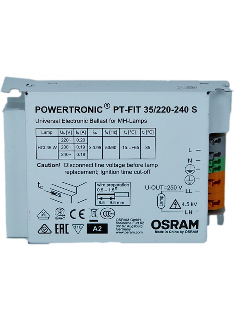 Osram 1X35W Electronic Ballast 