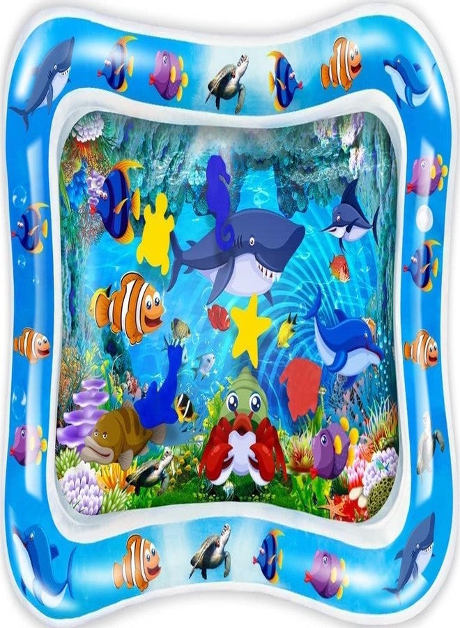 SKYTAK Children’s Water Play Mat for Tummy Time - Inflatable, Leak-Proof Sensory Activity Mat for Infants & Toddlers | Soft, Durable Rectangular Floor Toy (Multicolor Pack of 1) - Image 3