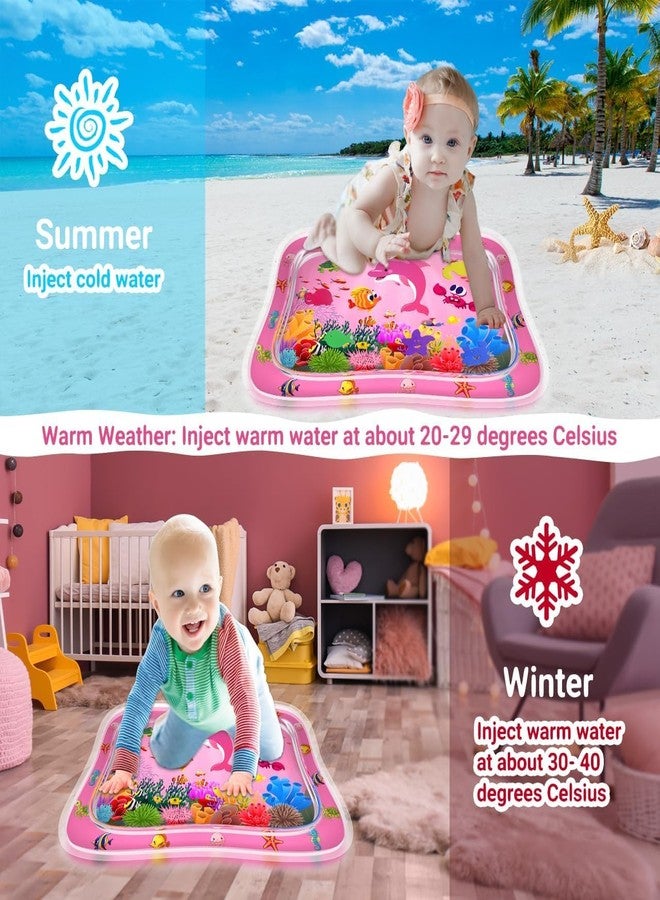 SKYTAK Children’s Water Play Mat for Tummy Time - Inflatable, Leak-Proof Sensory Activity Mat for Infants & Toddlers | Soft, Durable Rectangular Floor Toy (Multicolor Pack of 1) - Image 5