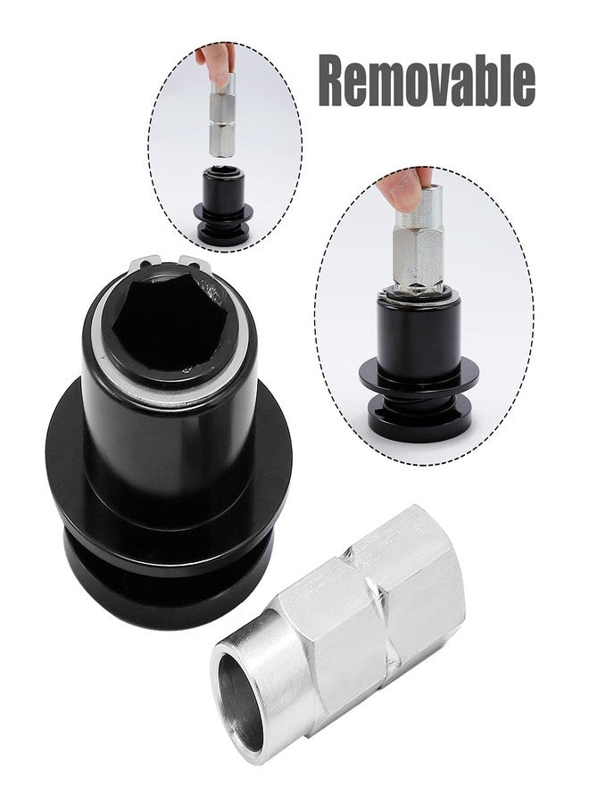 DUZFOREI 360° Steering Wheel Quick Release Disconnect Hub Kit with Bolts and Washer - Image 5