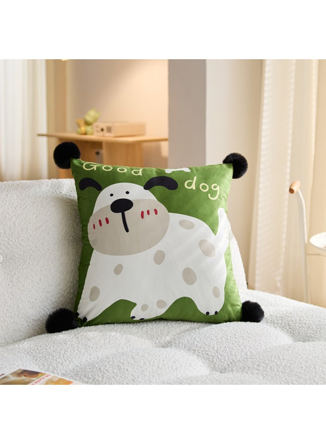 Cute Cartoon Puppy Pillow Clouds Special-shaped Bedside Soft Bag Backrest Cushion Living Room Decorative Pillow Sofa Pillow Case