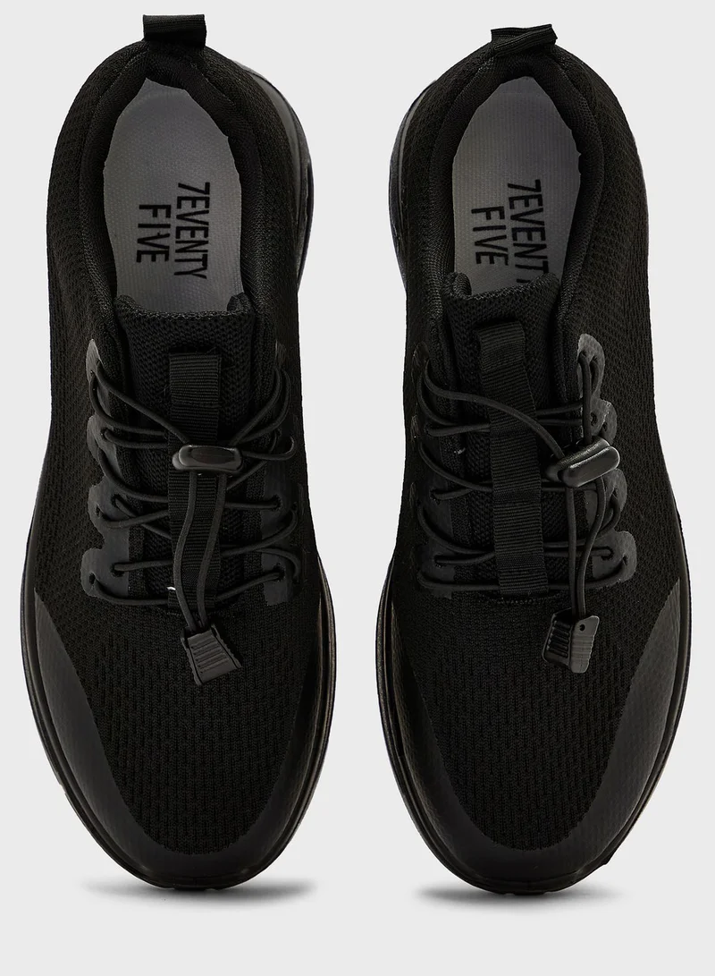 Seventy Five Dummy Lace Knit Slip Ons