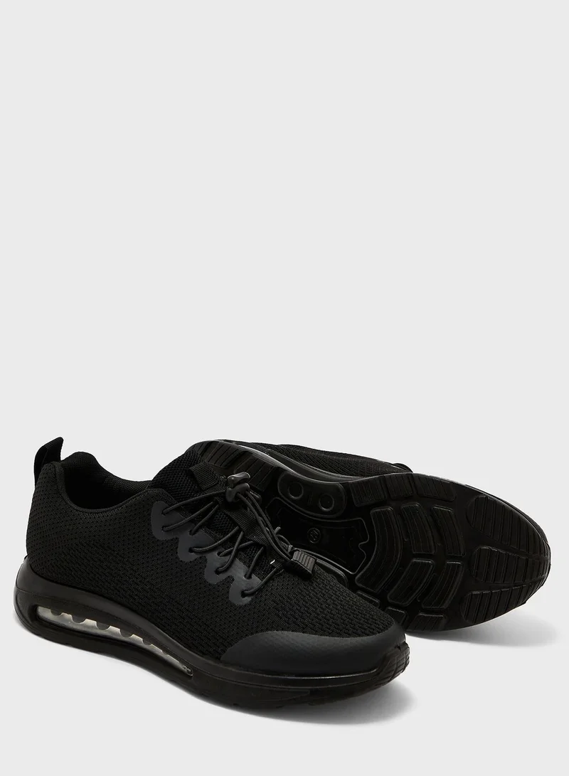 Seventy Five Dummy Lace Knit Slip Ons