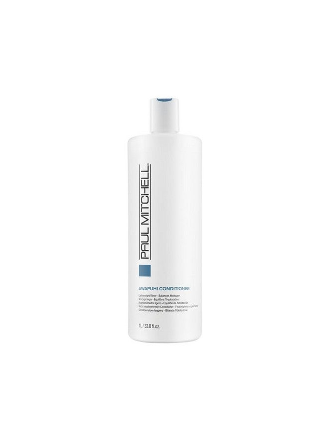 Paul Mitchell Awapuhi Conditioner, Lightweight Rinse, Balances Moisture, For All Hair Types, Especially Fine to Medium + Color-Treated, 33.8 oz. - Image 1