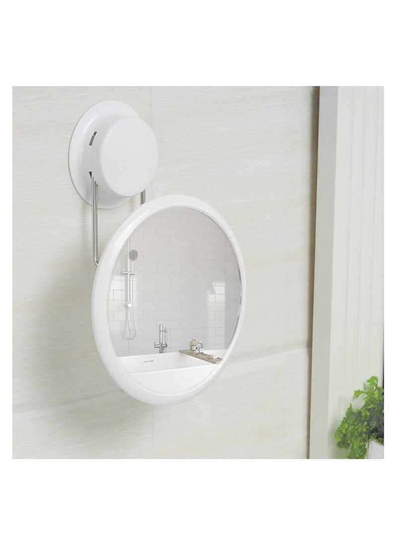 KASTWAVE - Fogless Shower Mirror for Shaving with Razor Holder, Strong Suction Wall Hanging Mirror 360-degree Rotating, 6-Inch Shatterproof Anti Fog Mirror for Men - Image 1