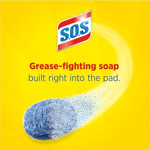 S.O.S Steel Wool Soap Pads, 18 Count - Image 3