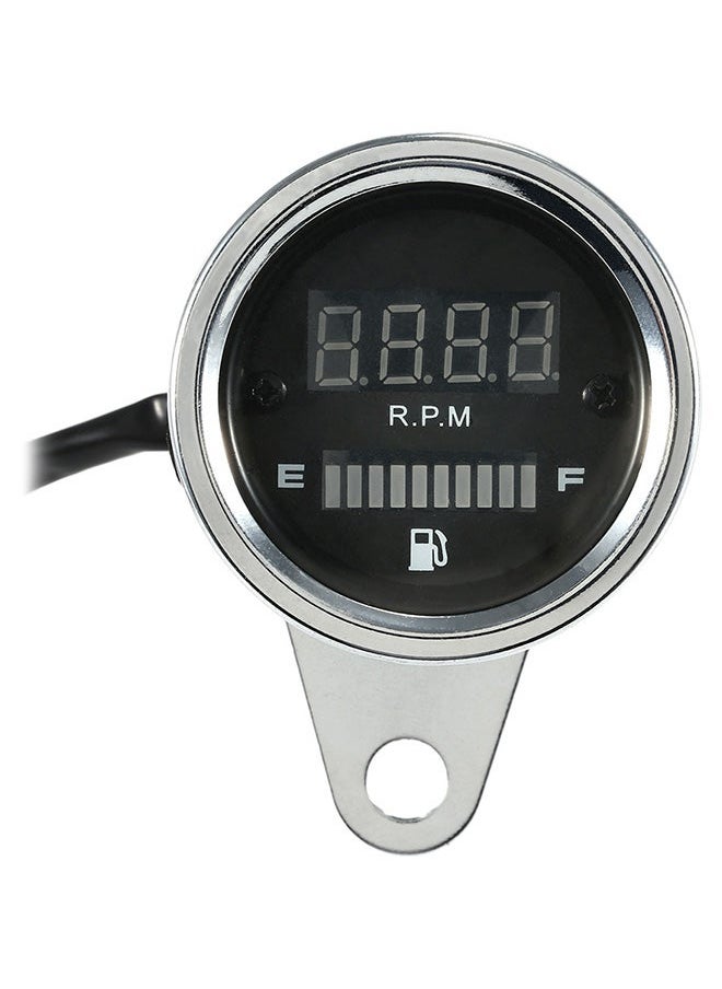 Generic Fuel Gauge Meter With Digital LED Indicator  - Image 1