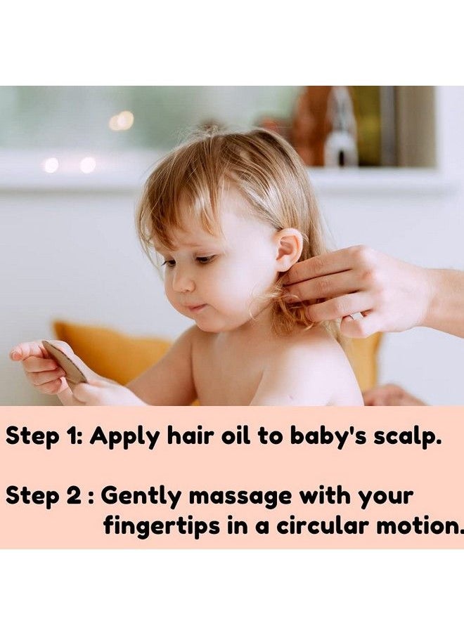 Teal & Terra - Natural Babies Hair Oil 100Ml With Jojoba Oil Almond Oil Olive Oil Grapeseed Oil For Stronger Hair ; Scalp Prevention & Non Sticky ; 100% Natural ; Paraben & Sulphate Free; 100 Ml - Image 1