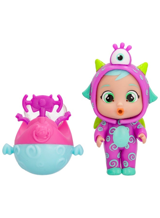 Cry Babies Magic Tears Stars Jumpy Monsters - Fuzz | Collectible Doll Figure | Cries Real Tears | Gift for Kids - Image 1