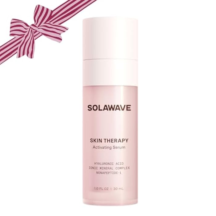 Solawave Wand Skin Therapy Activating Serum | Hyaluronic Acid and Peptides | Enhance Skincare Device Results | Hydrating Microcurrent Galvanic Current | Wrinkle Smoothing - Image 1