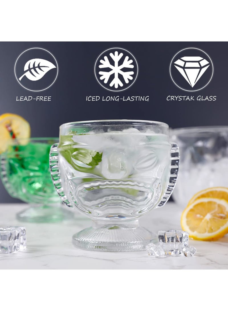 Zikra Alluring Tiki Glasses Tiki Cups 17 Oz & More - Premium Tiki Bar Essentials,Discover Tiki Cups, Tiki Mugs, Tiki Statues. Elevate Your Tiki Bar Experience with Stylish Glasses and Decor (2*PCS) - Image 4