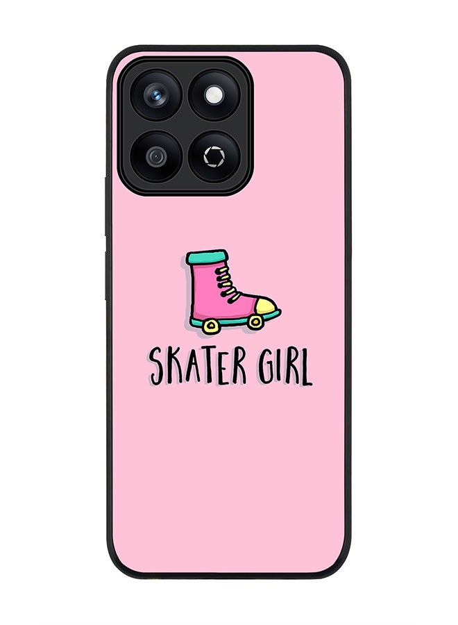 Stylizedd For Honor X7c 4G Case,Slim fit Camera Protection, Shockproof Thin Phone cover  - Skater Girl - Image 1