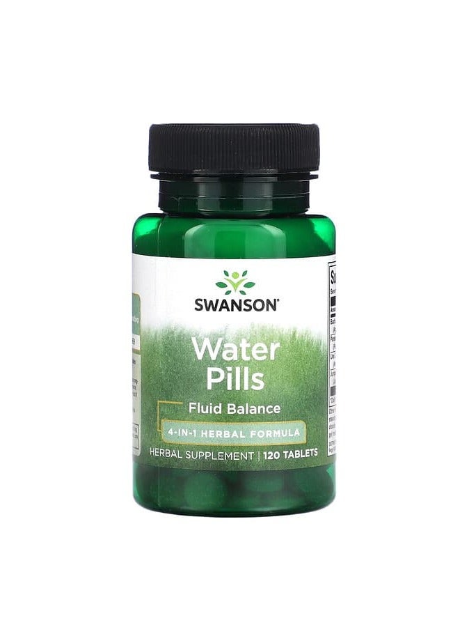SWANSON Water Pill, 120 Tablets 