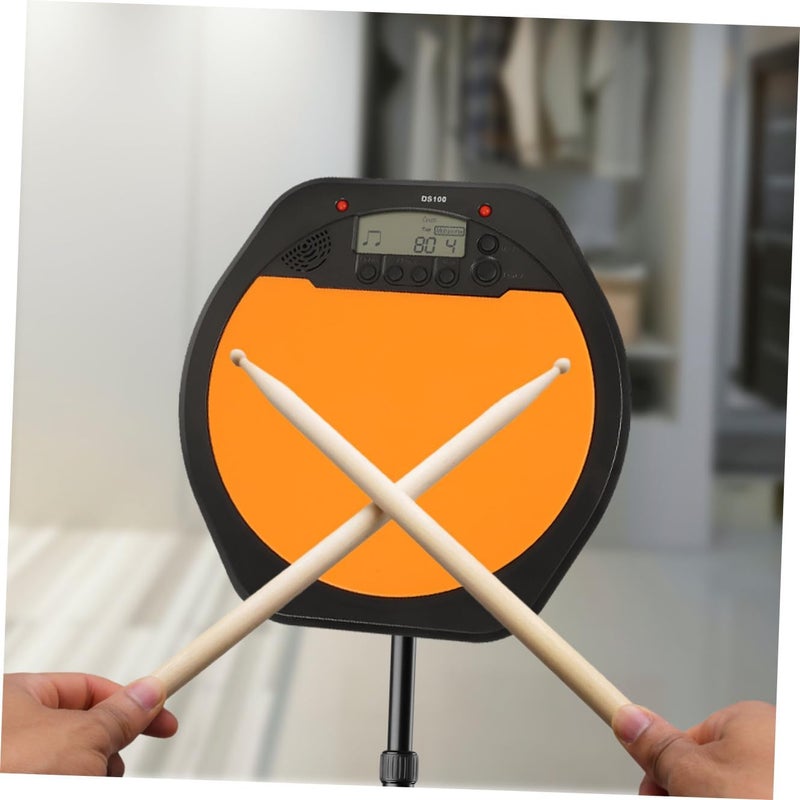 UPKOCH Digital Drum Pad with Volume and Metronome for Electronic Drummer Training Lightweight Silent Practice Pad for Beginners and Professionals - Image 5