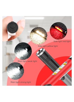 KASTWAVE Rechargeable LED Pen Light 2-Pack with COB Light - 4 Modes, Super Bright 500 Lumens Pocket Flashlight, Waterproof, Ideal for Indoor, Outdoor, Work, Repair, Emergency, Nurses, and Doctors  - Image 3