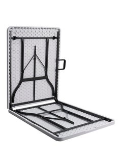 watheer Foldable Table White 122x61x74cm  - Image 2