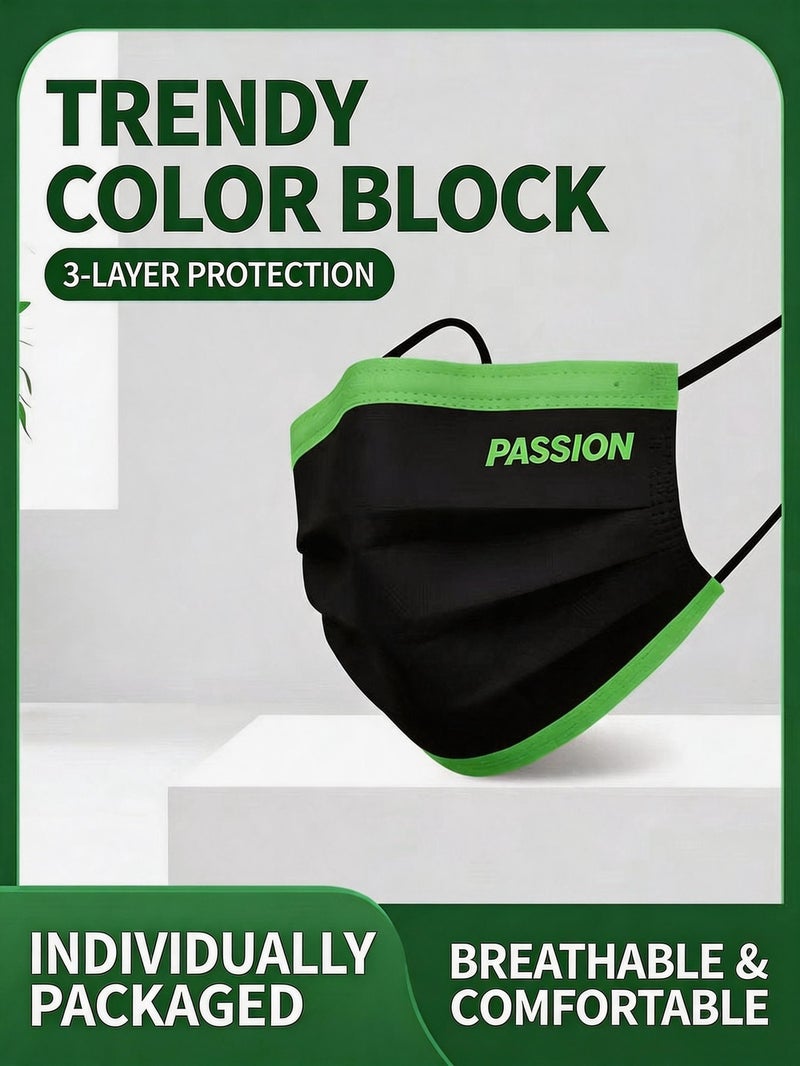 Fashion Face Mask Reusable Anti-Pollution PM2.5 Protection Mask, Washable Breathable Safety Mask for Daily Commute Outdoor Activities - Image 2