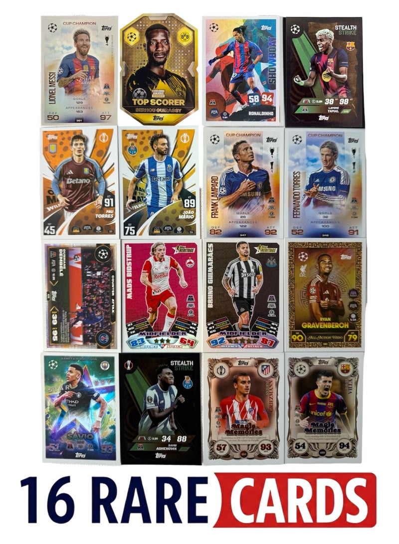 Topps Match Attax 25/26 - Bundle 46 Cards including Messi & Yamal - Image 2