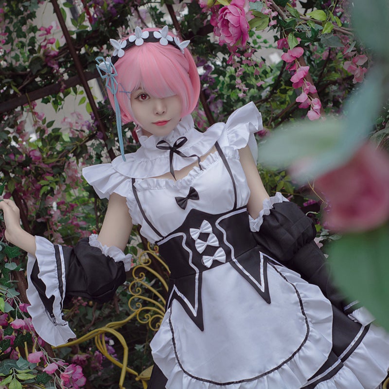 Different Life Plus Size From Scratch Remram Cosplay Women'S Clothing Maid Clothing Maid Clothing - Image 2