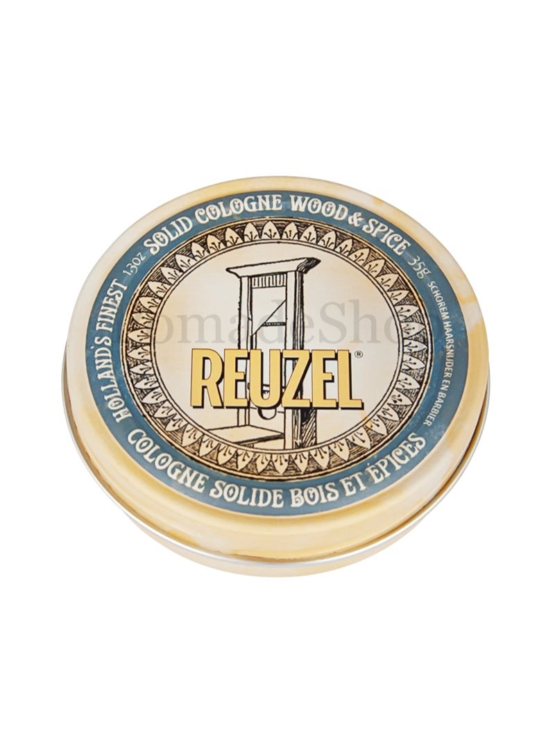 Reuzel Wood & Spice Solid Cologne Balm 35gr - Image 2