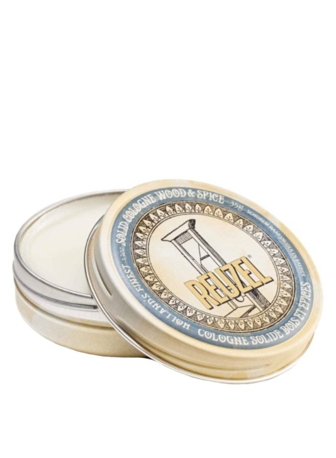 Reuzel Wood & Spice Solid Cologne Balm 35gr - Image 1