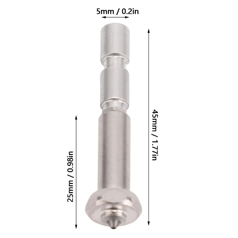 فوهات الطابعة من الفولاذ المقوى 2 قطعة عالية التدفق استبدال سريع لطابعة كوبرا 3 ماكسيموم كومبو ثلاثية الأبعاد - Image 5
