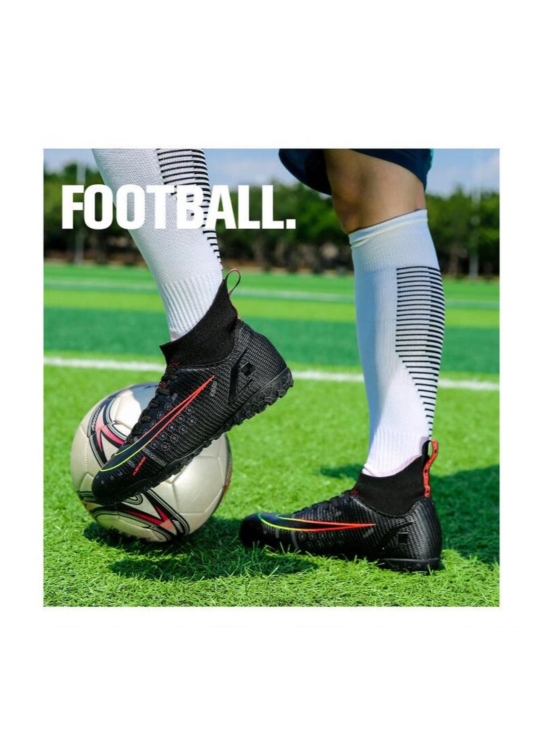 KUYING - New high-Top Non-Slip Football Shoes - Image 1