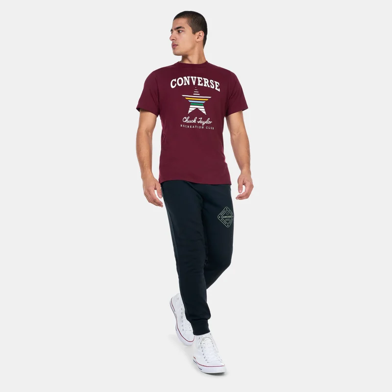 CONVERSE Men's All Star Winter Graphic Sweatpants