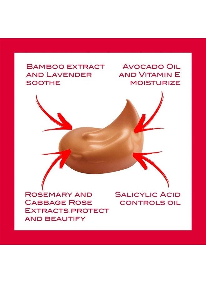 Mirabella - CC Cream, Dark - Hydrating Soothing Full Coverage CC Cream with SPF 20 & Oil Control - Includes Vitamin E, Squalane, and Avocado Oil to Moisturize - For All Skin Types - Image 1