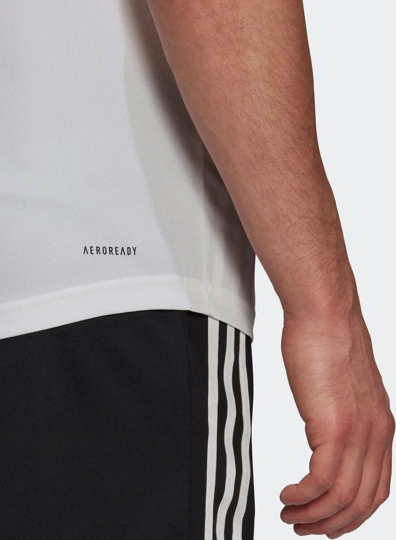 Adidas 3 Stripe Polo