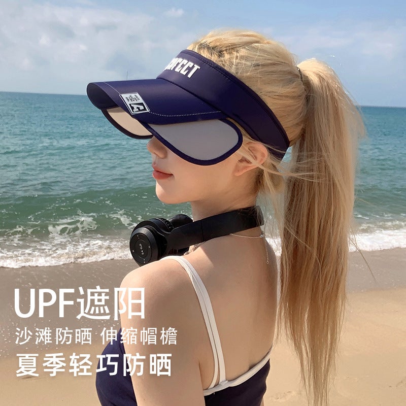 Women's UV Protection Visor Hat Breathable Outdoor - Image 2