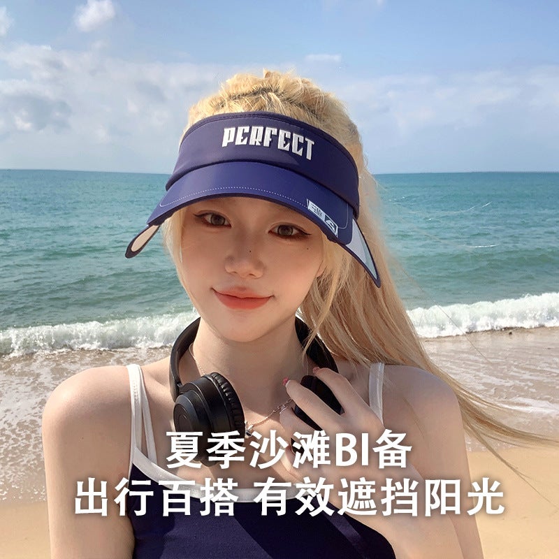 Women's UV Protection Visor Hat Breathable Outdoor - Image 5