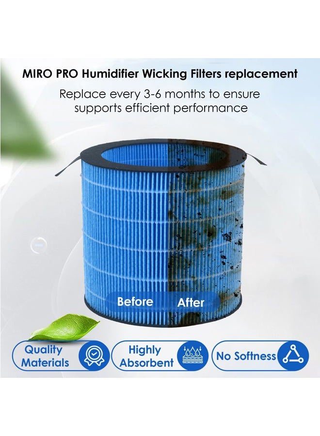 Pongle MIRO PRO Humidifier Filters Replacement for Afloia MIRO PRO and Kilo PRO Air Purifier Humidifier 2 in 1, Washable Wet Curtain 2-Pcs - Image 5
