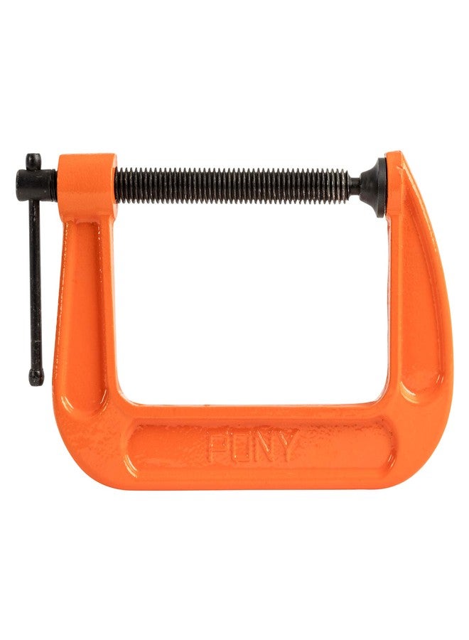 Pony Jorgensen 2650 5-Inch C-Clamp, Orange - Image 1